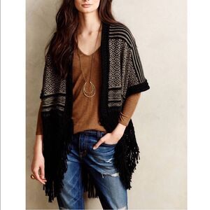 New Anthropologie Angel of the North Galenia Sweater Cardigan One Size